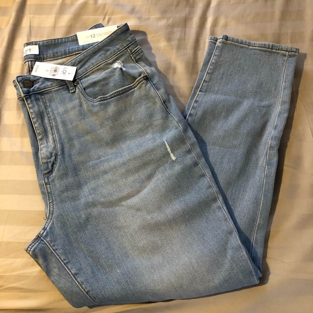 NWT Loft Outlet Women’s Jeans 12 New